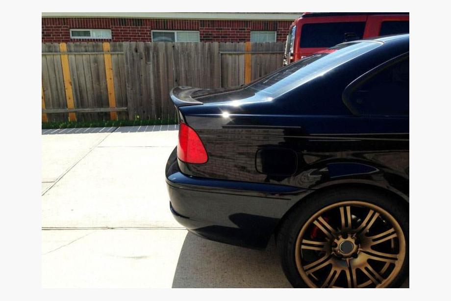 BMW 3 Series E46 1998-2006 Spoiler CSL-Style (pentru Coupe, Carbon) Foto 4