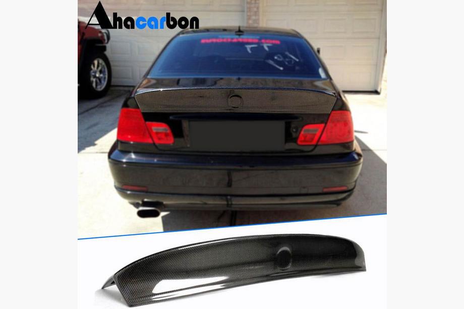 BMW 3 Series E46 1998-2006 Spoiler portbagaj Carbon V2 (Coupe) Foto 1