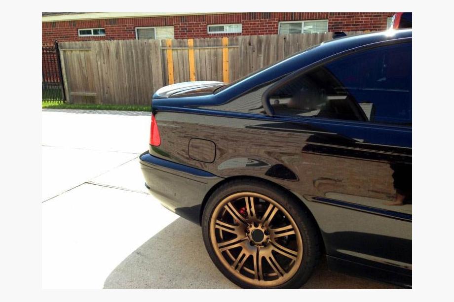 BMW 3 Series E46 1998-2006 Spoiler portbagaj Carbon V2 (Coupe) Foto 5