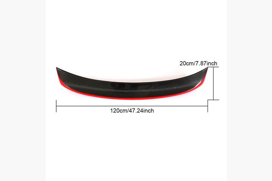 BMW 3 Series E46 1998-2006 Spoiler portbagaj Carbon V2 (Coupe) Foto 6