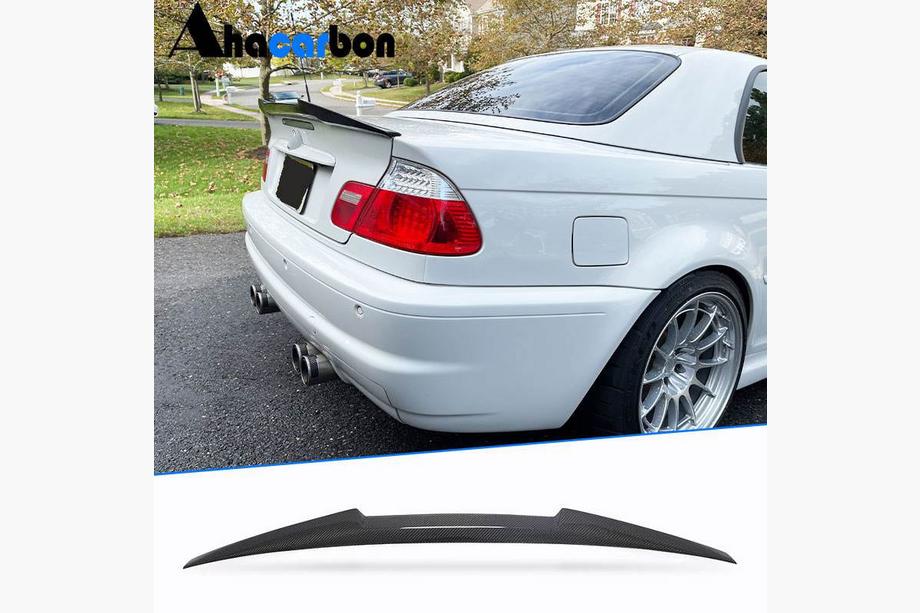 BMW 3 Series E46 1998-2006 Spoiler M4-Style (pentru Coupe, carbon) Image