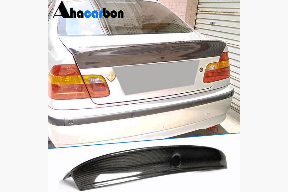 BMW 3 Series E46 1998-2006 Spoiler CSL-Style (pentru SD, Carbon) Foto 1