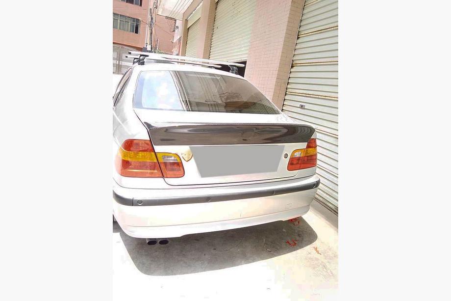 BMW 3 Series E46 1998-2006 Spoiler CSL-Style (pentru SD, Carbon) Foto 4