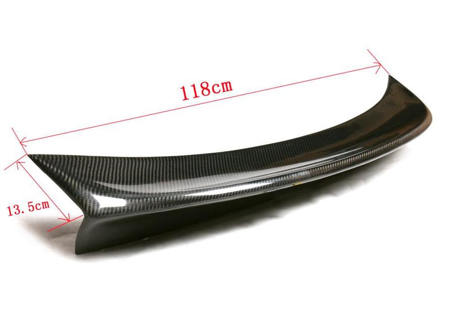 BMW 3 Series E46 1998-2006 Spoiler CSL-Style (pentru SD, Carbon) Foto 7