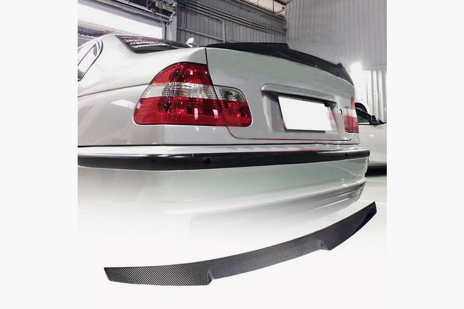 BMW 3 Series E46 1998-2006 Spoiler M4-Style (pentru SD, carbon) Foto 1
