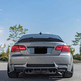 Spoiler PSM-Style V1 (pentru E90, Carbon) foto 4