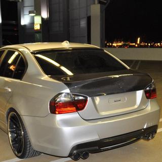 Spoiler CSL-Style (pentru E90 2005-2008, Carbon) foto 2