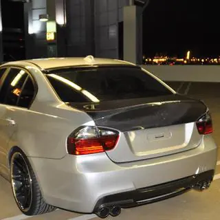 Spoiler CSL-Style (pentru E90 2005-2008, Carbon) foto 2