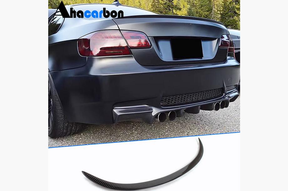 BMW 3 Series E90/E91 2005-2011 Spoiler portbagaj Carbon V7 (SD) Foto 1