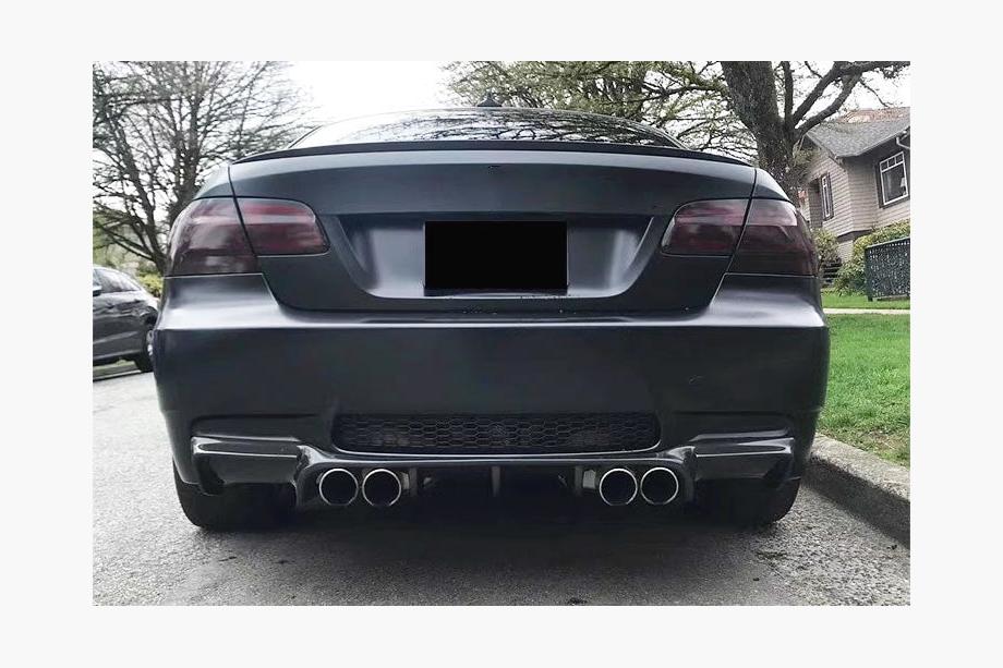 BMW 3 Series E90/E91 2005-2011 Spoiler portbagaj Carbon V7 (SD) Foto 2
