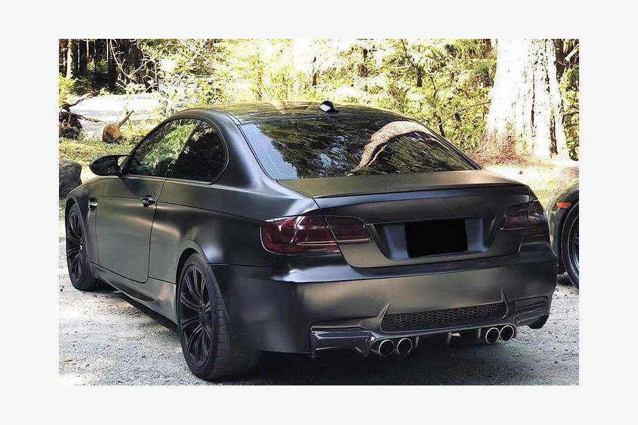 BMW 3 Series E90/E91 2005-2011 Spoiler portbagaj Carbon V7 (SD) Foto 4