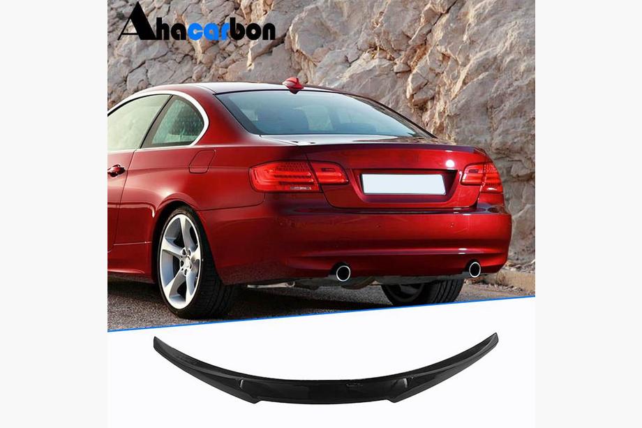 BMW 3 Series E90/E91 2005-2011 Spoiler Spate Aripa Lip Portbagaj ABS (Coupe) Image