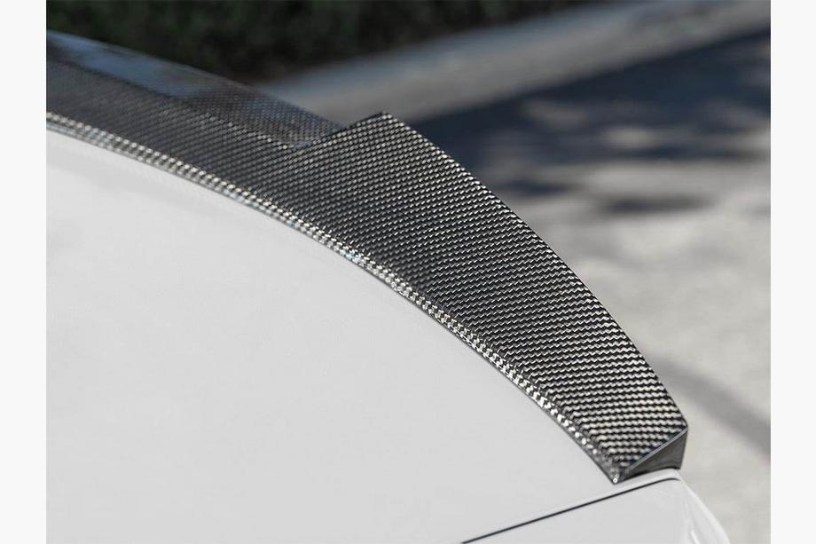 BMW 3 Series E92/E93 2006–2013 Spoiler M4-Style V2 (pentru E92, Carbon) Foto 2