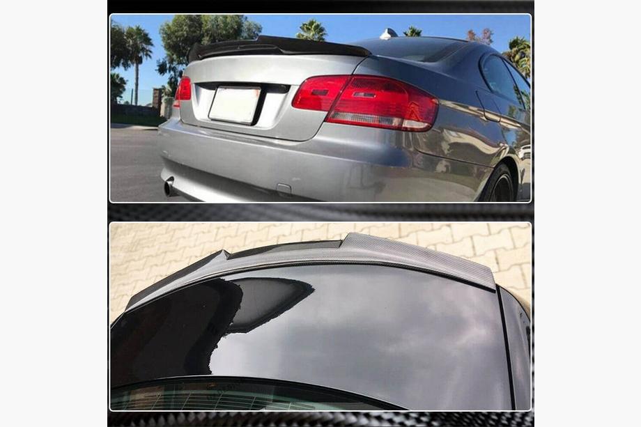 BMW 3 Series E92/E93 2006–2013 Spoiler M4-Style V2 (pentru E92, Carbon) Foto 5