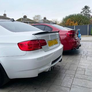 Spoiler M4-Style V1 (pentru E92, Carbon) foto 3