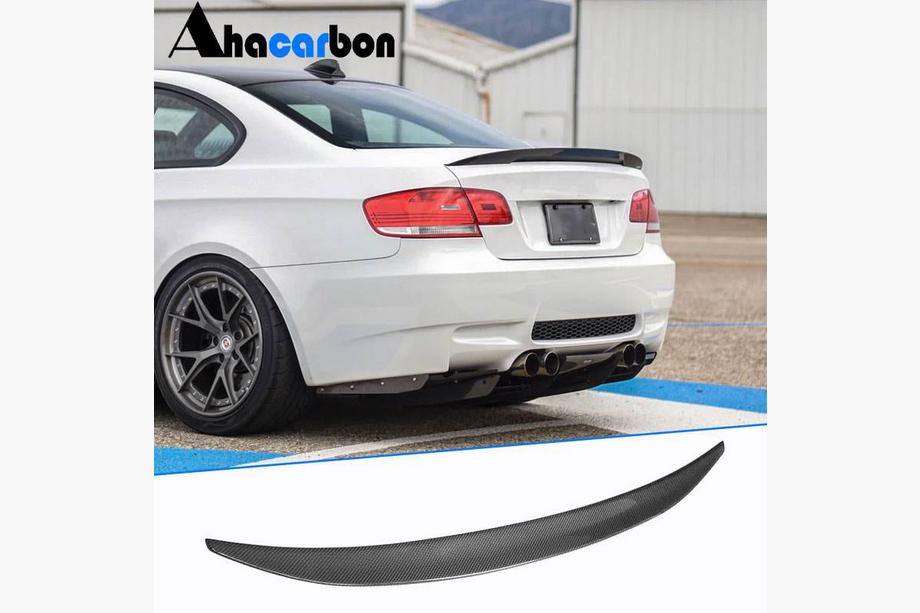 BMW 3 Series E90/E91 2005-2011 Spoiler portbagaj spate FRP V7 (Coupe) Foto 2