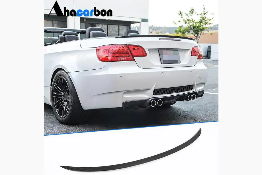 BMW 3 Series E92/E93 2006–2013 Spoiler M3-Style (pentru E93, Carbon) Foto 1