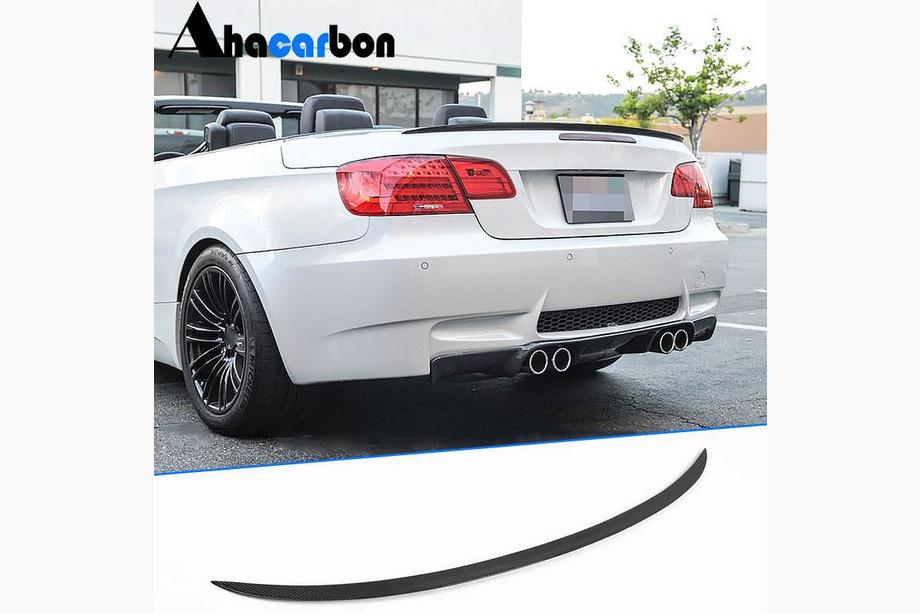 BMW 3 Series E90/E91 2005-2011 Spoiler capac portbagaj Carbon V2 (Cabriolet) Foto 1