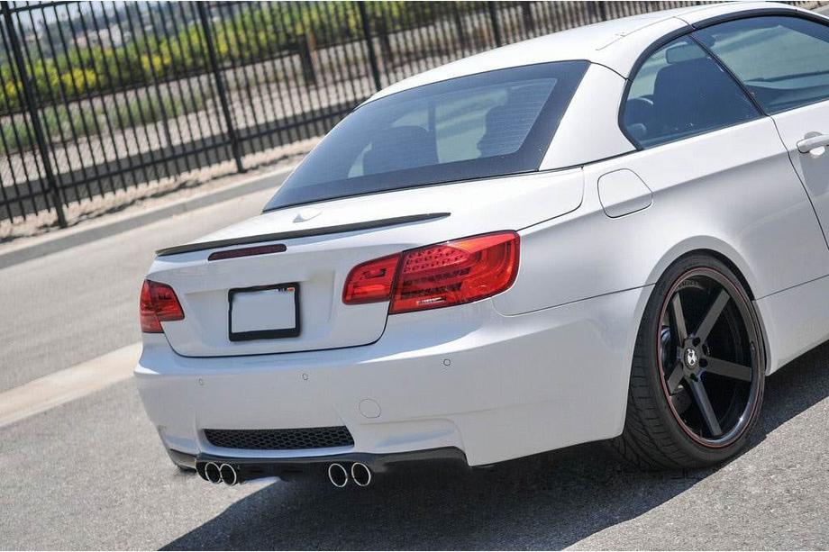 BMW 3 Series E90/E91 2005-2011 Spoiler capac portbagaj Carbon V2 (Cabriolet) Foto 2
