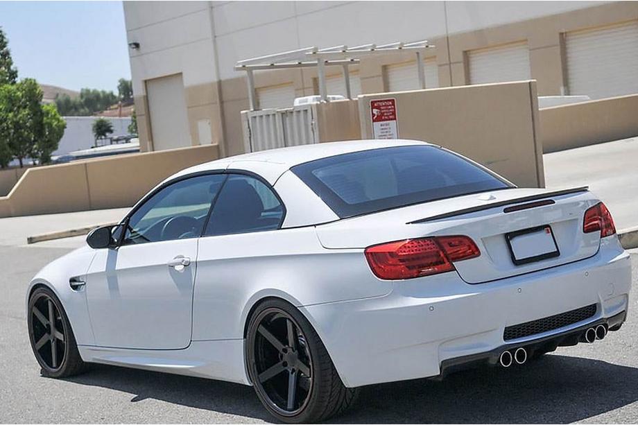 BMW 3 Series E90/E91 2005-2011 Spoiler capac portbagaj Carbon V2 (Cabriolet) Foto 3