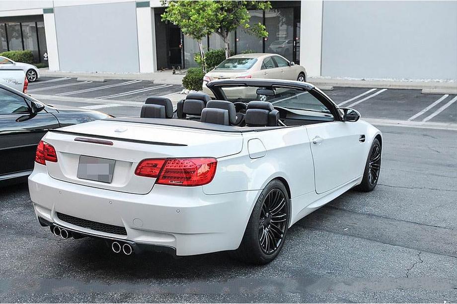 BMW 3 Series E90/E91 2005-2011 Spoiler capac portbagaj Carbon V2 (Cabriolet) Foto 4