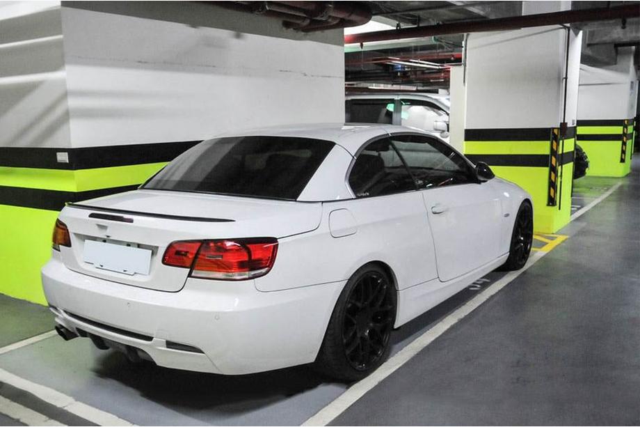 BMW 3 Series E90/E91 2005-2011 Spoiler capac portbagaj Carbon V2 (Cabriolet) Foto 5
