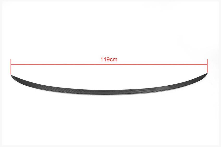 BMW 3 Series E90/E91 2005-2011 Spoiler capac portbagaj Carbon V2 (Cabriolet) Foto 6