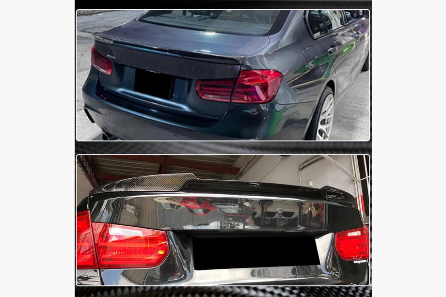 BMW 3 Series F30/F31 2012-2019 Spoiler capac portbagaj FRP V11 (SD) Foto 6