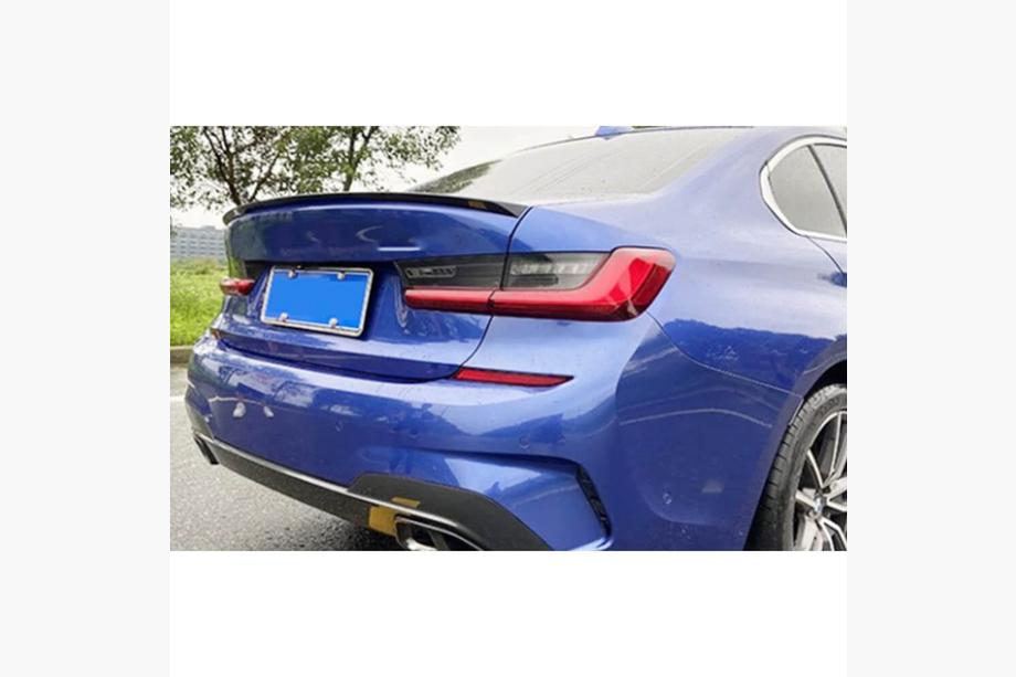 BMW 3 Series G20/G21 2018- Spoiler Portbagaj Negru Lucios ABS V3 (SD) Foto 3