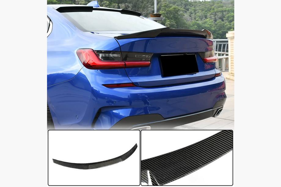 BMW 3 Series G20/G21 2018- Spoiler M4-Style V1 (pentru G20/G80, Carbon) Foto 1