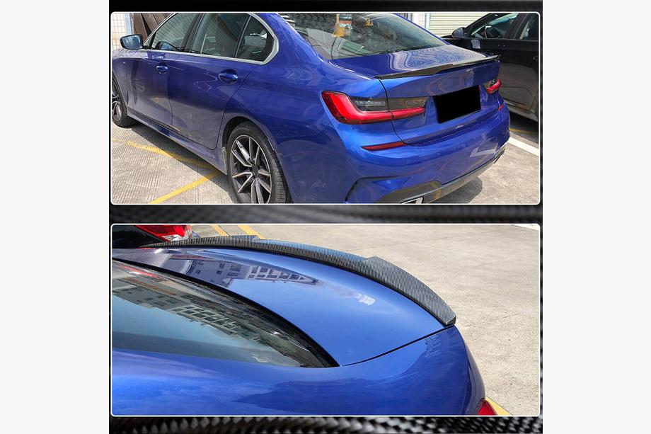 BMW 3 Series G20/G21 2018- Spoiler M4-Style V1 (pentru G20/G80, Carbon) Foto 3
