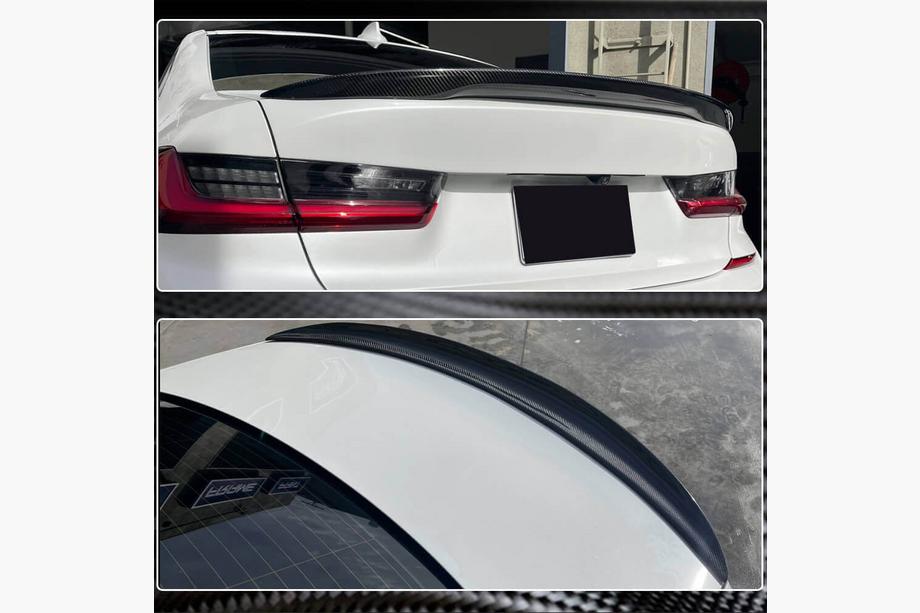 BMW 3 Series G20/G21 2018- Spoiler P-Style (pentru G20/G80, Carbon) Foto 4