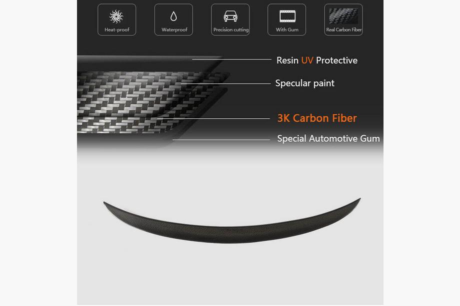 BMW 3 Series G20/G21 2018- Spoiler P-Style (pentru G20/G80, Carbon) Foto 5