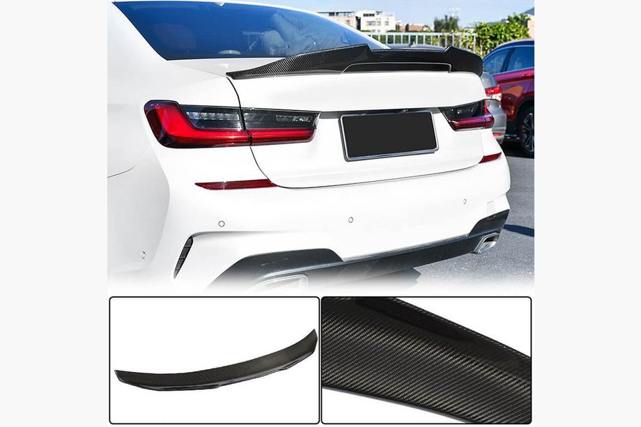 BMW 3 Series G20/G21 2018- Spoiler portbagaj Carbon V18 (SD) Foto 2