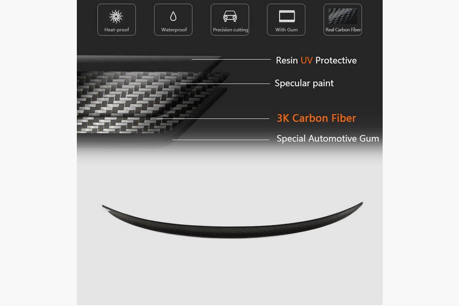 BMW 3 Series G20/G21 2018- Spoiler MP-Style (pentru G20/G80, Carbon) Foto 5