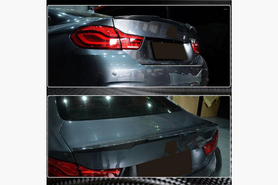 BMW 4 Series F32/F33/F36 2012-2020 Spoiler V7 (pentru F32, Carbon) Foto 3