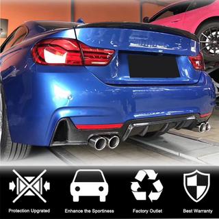 Spoiler P-Style (pentru F36, Carbon) BMW 4 Series F32/F33/F36 2012-2020 foto 2