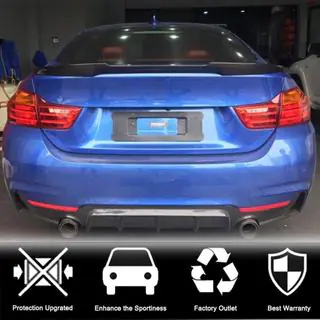 Spoiler portbagaj Carbon V6 (pentru F36) foto 2