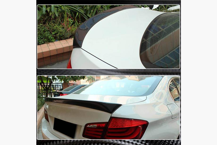 BMW 5 Series F10/F11 2010–2016 Spoiler V4 (pentru F10, Carbon) Foto 4
