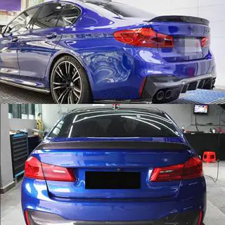 Spoiler V1 (pentru G30/F90, Carbon) foto 3