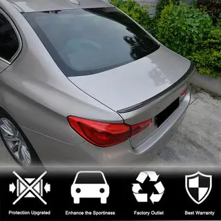 Spoiler V4 (pentru G30/F90, Carbon) foto 3