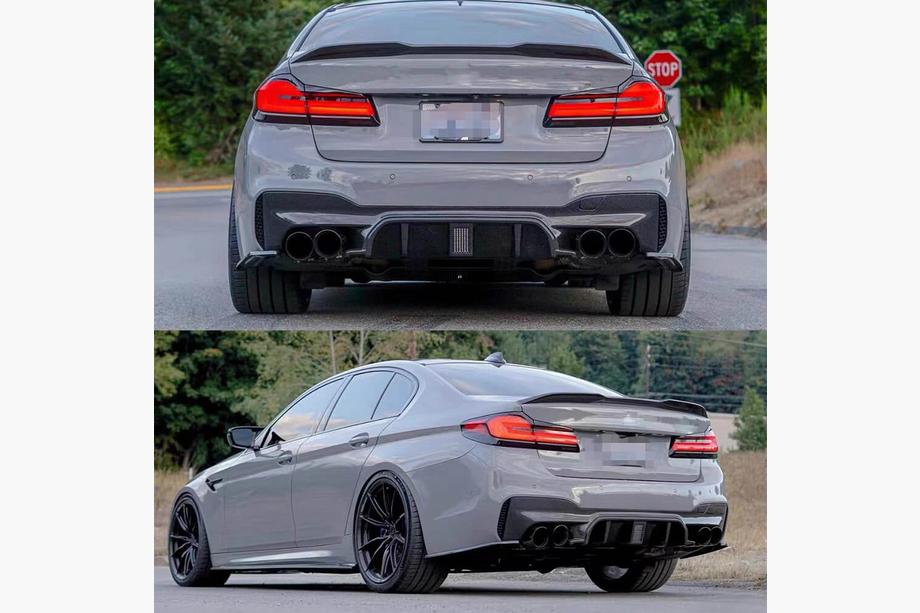 BMW Seria 5 G30/G31 2017–2023 Spoiler PSM-Style V3 (pentru G30/F90, Carbon) Foto 2