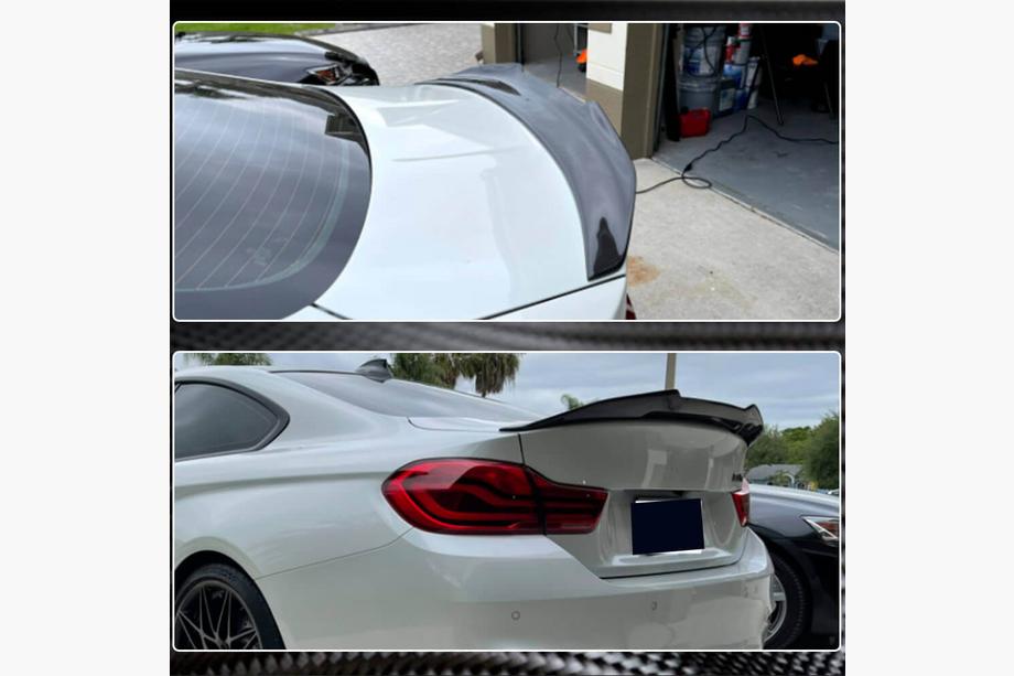 BMW 4 Series F32/F33/F36 2012-2020 Spoiler PSM-Style V2 (pentru F82, Carbon) Foto 4