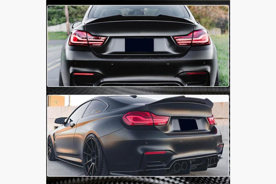 BMW 4 Series F32/F33/F36 2012-2020 Spoiler PSM-Style V2 (pentru F82, Carbon) Foto 5