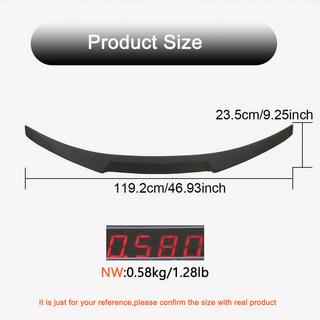 Spoiler M4-Style V2 (pentru F82, Carbon) BMW 4 Series F32/F33/F36 2012-2020 foto 4