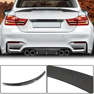 Spoiler M4-Style V3 (pentru F82, Carbon) foto 2