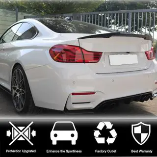 Spoiler M4-Style V3 (pentru F82, Carbon) foto 4
