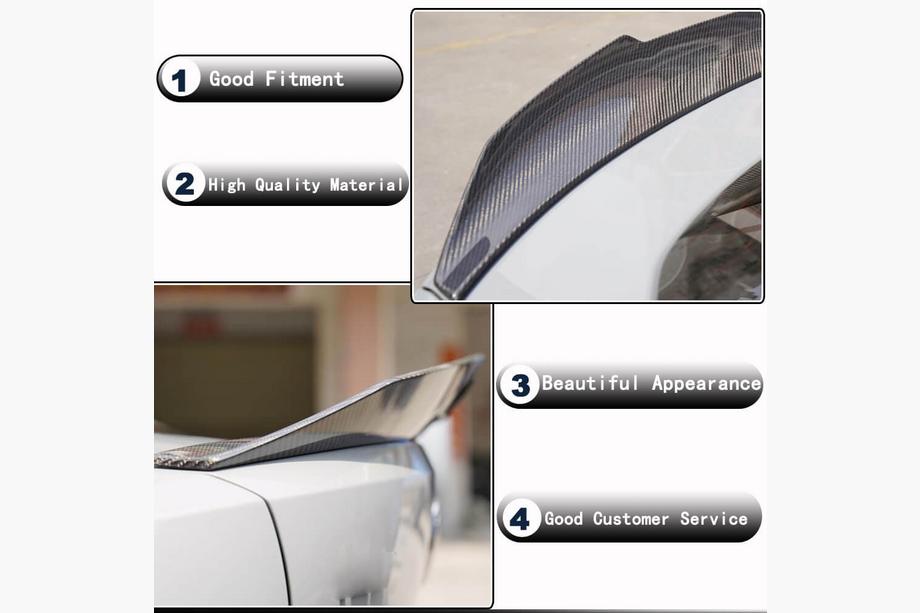 BMW 4 Series G22/23/26 2020- Spoiler PSM-Style (pentru G26) Foto 3