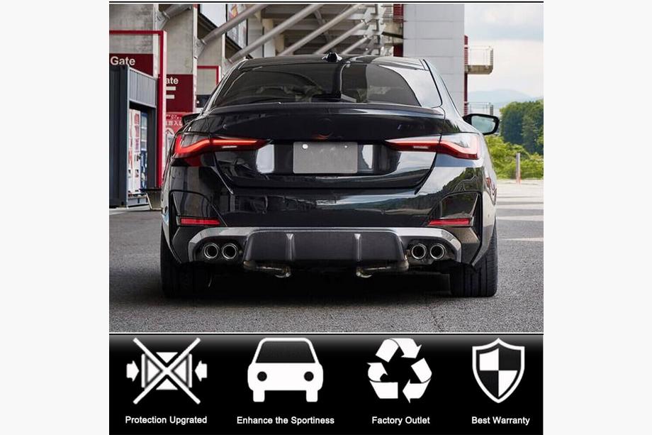 BMW 4 Series G22/23/26 2020- Spoiler V3 (pentru G26) Foto 2