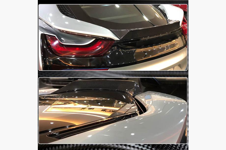 BMW I8 2014-2020 Spoiler V1 (Carbon) Foto 4